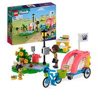 LEGO Friends Bicicleta de rescate de perros – Juguete 6 años+ con Aliya, Victoria y perrito 41738