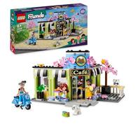 LEGO Friends Cafetería de Heartlake City y Pastelería de Juguete, Set de Comida, Regalo para Niñas y Niños de 6 Años o Más, 3 Mini Muñecas Inc. Paisley y Olly y Figura de Perro 42618