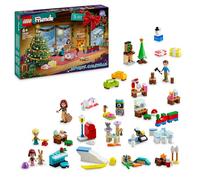 LEGO Friends Calendario de Adviento 2024 Juguete Infantil Prenavideño con 5 Mini Muñecos de Personajes y 3 Figuras de Animales, Regalo Navideño para Niñas y Niños de 6 Años o Más 42637