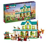 LEGO Friends Casa de Autumn, Casa de Muñecas con Accesorios, Juguete para Niñas y Niños de 7 Años, Figuras de Animales de Juguete y Mini Muñeca MIA, Personajes 2023 41730