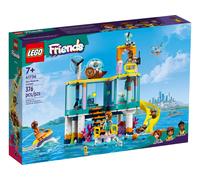 LEGO Friends Centro de Rescate Marítimo, Juguete para Niños y Niñas de 7 Años o Más, Juego de Veterinario, Figuras de Animales Marinos: Nutria, Caballito de Mar y Tortuga, Regalo de Cumpleaños 41736