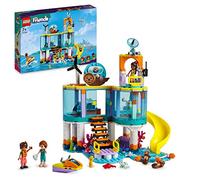 LEGO Friends Centro de Rescate Marítimo, Juguete para Niños y Niñas de 7 Años o Más, Juego de Veterinario, Figuras de Animales Marinos: Nutria, Caballito de Mar y Tortuga, Regalo de Cumpleaños 41736