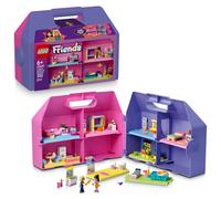 LEGO Friends Creative Dollhouse Suitcase - Travel Toy with 8-Room House, 2 Mini