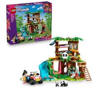 LEGO Friends Cuidado Animal en el Refugio para Pandas - Casa Árbol con 2 Mini Muñecas, Quad de Juguete y 3 Figuras de Osos Panda - Juguete de Construcción Creativa para Niñas de 7+ Años 42648