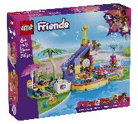 LEGO Friends Día Divertido en el Parque Acuático 42676 | Juguetes para niñas de 6+ años, 2 mini muñecos, 4 figuras de animales con accesorios, regalo de cumpleaños, 278 piezas