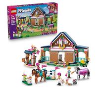 LEGO Friends Establo y Academia de Equitación - Juguete Educativo con 3 Mini Muñecas, 2 Caballos, Figura de Perro y Accesorios de Aseo de Mascotas - Regalo de Cumpleaños para Niñas de 7+ Años - 42688