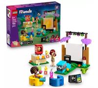 LEGO Friends Amistad: Noche de Cine - Juguete para Niñas de 6+ Años - 2 Mini Muñecas de Paisley y Aliya, Pantalla y Proyector de Ladrillo con Luz para el Juego de rol - Idea de Regalo 42642