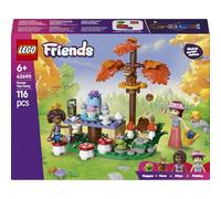 LEGO Friends Fiesta de Té en el Bosque 42690 | Juguetes para niños de 6+ años, juego de rol con 2 mini muñecas, 3 figuras de animales, regalo de cumpleaños, 116 piezas