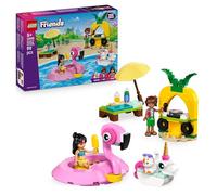 LEGO Friends - Fiesta en la piscina con flotadores de unicornio y flamenco - 42658 nuevo