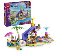 LEGO Friends Fun Water Park Day - Miniature Toy Set w/Slide, 2 Mini Dolls, 4 Ani