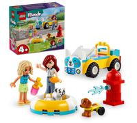 Lego Friends Grooming Cart Toy Building Toy para nios que aman a los animales y la naturaleza viene con 2 mini personajes de muecas y 2 figuras de
