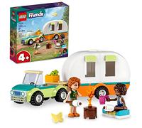 Lego Friends Holiday Camping Trip 41726, Caravana de Juguete con Coche, Furgoneta de Juguete