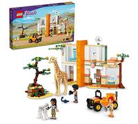 LEGO Friends Mia Wildlife Rescue Toy 41717 con figuras de animales safari de cebra y jirafa más 3 mini muñecas, idea de regalo de cumpleaños para niños, niñas y niños a partir de 7 años