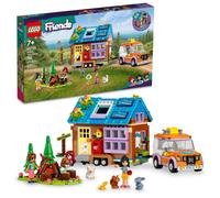 LEGO Friends Mobile Tiny House 41735 Forest Camping Dollhouse Juego de simulaci n con auto de juguete para disfrutar del aire libre Incluye minim