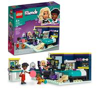 LEGO Friends Nova's Room 41755, juego de dormitorio temático de juegos, juguete coleccionable con mini muñeca Zac y pepinillo The Dog, pequeña idea de regalo para niños a partir de 6 años