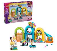 LEGO Friends Parque de Juegos Cubierto - Parque Infantil con Tobogán de Juguete y Piscina de Bolas - Cafetería de Juguete y 3 Mini Muñecas - Regalo de Cumpleaños para Niñas de 7+ Años - 42686