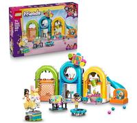 LEGO Friends Parque de Juegos Cubierto - Parque Infantil con Tobogán de Juguete y Piscina de Bolas - Cafetería de Juguete y 3 Mini Muñecas - Regalo de Cumpleaños para Niñas de 7+ Años - 42686