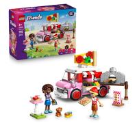 LEGO Friends Pizzería Móvil - Camión de Comida Rápida de Juguete - Juego de rol con 2 Mini Muñecos, Figura de Perro y Accesorios - Regalo de Cumpleaños para Niñas de 6+ Años - 42694