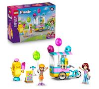 LEGO Friends Puesto de Helados y Globos - Tienda de Juguete con Bicicleta, 2 Mini Muñecas, Comida, Caja Registradora y Polo con Forma de Mascota - Regalo de Cumpleaños para Niñas de 6+ Años - 42692