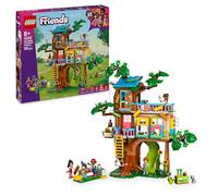 LEGO Friends Quedada en la Casa del Árbol de la Amistad de Juguete - 2 Figuras de Animales, 4 Mini Muñecos, Jardín y Accesorios de Comida de Juguete - Regalo Creativo para Niñas de 8+ Años 42652
