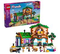 LEGO Friends Rancho y Establo de Ponis de Juguete - 3 Figuras de Caballos, 4 Mini Muñecas, Gato y Accesorios Inc. Zanahoria - Regalo para Niñas de 7+ Años 42654