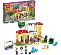 LEGO Friends - Restaurante de Heartlake City Nuevo juguete de construcción de Edificio con mini muñecas, incluye Scooter de juguete (41379)