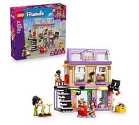 LEGO Friends Tienda de Música y Apartamento - 3 Mini Muñecos - Figura de Perro Corgi - Instrumentos Musicales Inc. Piano, Batería, Saxofón y Guitarra de Juguete - Regalo para Niñas de 7+ Años 42653