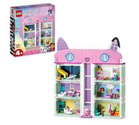 LEGO Gabby's Dollhouse Toy Playset, 4-Floor & 8-Room Dollhouse with Gabby, Pandy