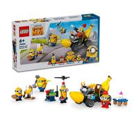 LEGO Gru, mi villano favorito - Los Minions y el coche banana - 75580 nuevo