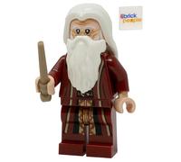 LEGO Harry Potter: Ablus Dumbledore Minifigura con varita