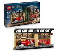 LEGO Harry Potter Rincón Entre Libros: Expreso de Hogwarts - Sujetalibros con un Tren de Juguete -2 Minifiguras (Harry y Ron Weasley) y Figura de Hedwig - Regalo para Niñas y Niños de 10+ Años 76450