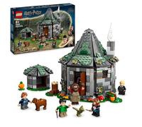 LEGO Harry Potter Cabaña de Hagrid: Una Visita Inesperada Maqueta de Casa de Construcción y 7 Personajes de Juguete, Juego de Aventura y Roles, Regalo para Niñas, Niños y Fans de 8 años o Más 76428