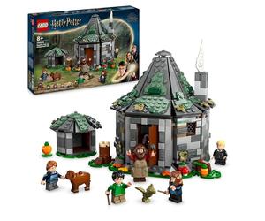 LEGO Harry Potter Cabaña de Hagrid: Una Visita Inesperada Maqueta de Casa de Construcción y 7 Personajes de Juguete, Juego de Aventura y Roles, Regalo para Niñas, Niños y Fans de 8 años o Más 76428