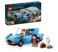 LEGO Harry Potter Ford Anglia Volador de Juguete de Fantasía, Juego de Aventuras con Coche de la Familia Weasley, Regalo para Niños, Niñas y Fans de 7 Años o Más, 2 Minifiguras de Personajes 76424