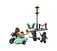 Set de construcción LEGO Harry Potter 76459 Hagrid y Harry Huida de Privet Drive 124 piezas