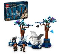 LEGO Harry Potter Forbidden Forest: Magical Creatures Glow in the Dark Toy para nios con buckbeak y fantasa de fantasa testral Figuras de animales