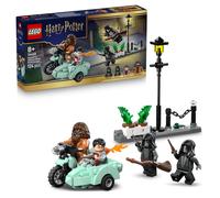 LEGO Harry Potter Hagrid & Harry's Privet Drive Escape - Motorbike Toy with 4 Mi