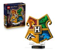 LEGO Harry Potter Escudo de Casa de Hogwarts de Juguete - Maqueta 3D con Animales - Decoración para la Pared del Dormitorio - Regalo de Cumpleaños para Niñas y Niños de 12+ Años y Adolescentes - 76462