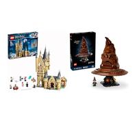 LEGO Harry Potter Hogwarts Torre Astronómica 75969 + Set de Sombrero Seleccionador Parlante 76429, Kits de Modelos para Adultos, Niños, Niñas y Niños, Regalos del Mundo Mágico para Hombres, Mujeres, É