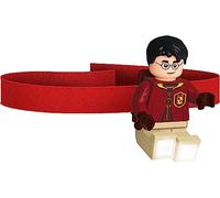Lego Harry Potter - Lámpara de Lectura LED para Potterheads - con Banda extraíble y Ajustable - Figura de 76 mm (HE33) - 2 Pilas CR2025 Incluidas - Figura de Harry Potter