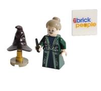 LEGO Harry Potter: Minifigura del profesor McGonagall con varita y sombrero de clasificación