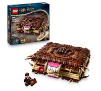 LEGO Harry Potter Monstruoso Libro de los Monstruos Mordedor con Función de Carga Manual para Abrir y Cerrar la Boca - Minifigura de Neville Longbottom - Regalo para Niñas y Niños de 9+ Años 76449