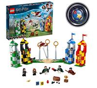 LEGO Harry Potter - Partido de Quidditch, Set de Construcción de Juguete del Deporte de Hogwarts (75956)