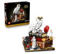LEGO Harry Potter Piedra Filosofal: Edición para Coleccionistas - Maqueta para Adultos de Escena de Película - Decoración del Hogar - Figura de Lechuza Hedwig y 3 Minigfiguras - Regalo para Fans 76466