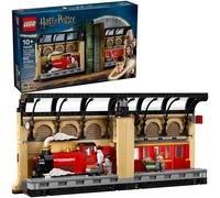 LEGO Harry Potter Rincón Entre Libros: Expreso de Hogwarts - Sujetalibros con un Tren de Juguete -2 Minifiguras (Harry y Ron Weasley) y Figura de Hedwig - Regalo para Niñas y Niños de 10+ Años 76450