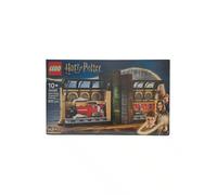 LEGO Harry Potter Rincón Entre Libros: Expreso de Hogwarts - Sujetalibros con un Tren de Juguete -2 Minifiguras (Harry y Ron Weasley) y Figura de Hedwig - Regalo para Niñas y Niños de 10+ Años 76450