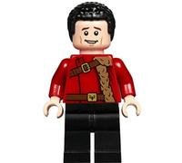 LEGO Harry Potter Viktor Krum en minifigura de uniforme rojo dividida de 75948 (en bolsa)