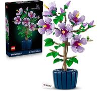 Lego Hibiscus Flower (10372) - Flores Lego Botanicals, decoración de ramo de flores (incluye azulejos impresos)