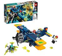 LEGO Hidden Side - Avión Acrobático de El Fuego, Set con Avioneta y Fantasmas de Juguete, Juego de Construcción con App de Realidad Aumentada, a Partir de 7 Años (70429)