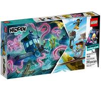 LEGO - Hidden Side Camaronero Encallado Juguete de construcción con realidad aumentada, incluye barco de pesca y un cocodrilo, Novedad 2019 (70419)